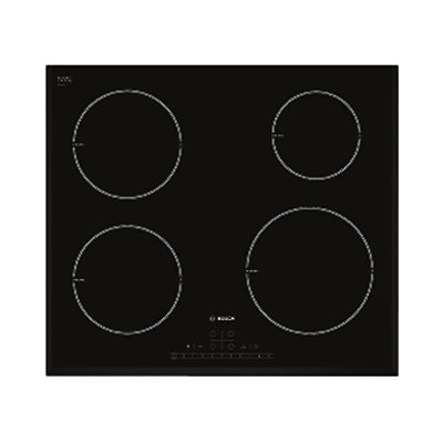 Bosch PIE651F17E Induction Hob, Black